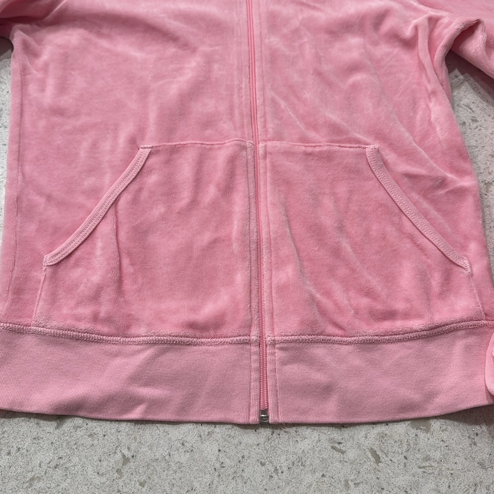 Juicy Couture velour Pink tracksuit Y2K Made in the USA - Picture 8 of 14